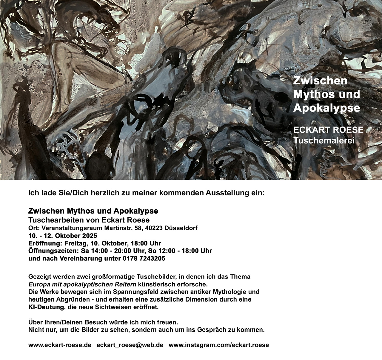 ﻿﻿Eckart Roese - Zwischen Mythos und Apokalypse